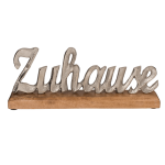 OOTB Silberfarbener Schriftzug Zuhause