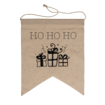 OOTB Naturfarbener Wimpel Christmas