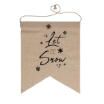 OOTB Naturfarbener Wimpel Christmas