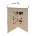 OOTB Naturfarbener Wimpel Christmas