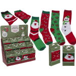 OOTB Socken mit Weihnachtsmotiven Einheitsgröße