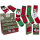 OOTB Socken mit Weihnachtsmotiven Einheitsgröße