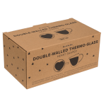 OOTB Doppelwandiges Thermo-Glas mit Herzform