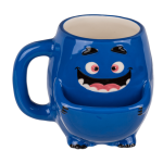 OOTB Dolomite-Becher mit Keksfach blaues Monster