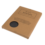 OOTB Schiefer-Platte mit Griff & Juteband zum