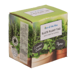 OOTB Ovales Schieferschild zum Stecken