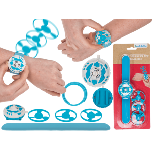 OOTB Blaues Flugkreisel-Armband ca. 215 cm