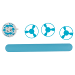 OOTB Blaues Flugkreisel-Armband ca. 215 cm