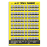 OOTB Kratz-Poster 100 Tage Fitness