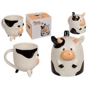 OOTB Becher Kuh verkehrt herum ca 12 x 14 cm