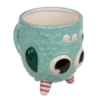 OOTB Becher Monster verkehrt herum blau