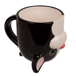 OOTB Becher Hund verkehrt herum ca 12 x 14 cm