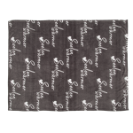 OOTB Graue Kuscheldecke Seelenwärmer