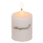 OOTB Stumpenkerze Lieblingsmensch