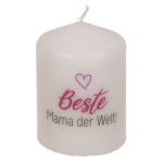 OOTB Stumpenkerze Beste Mama der Welt