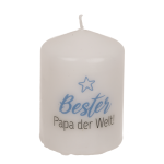 OOTB Stumpenkerze Bester Papa der Welt