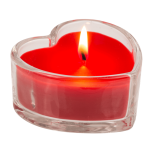OOTB Kerze im Herz-Glas