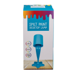 OOTB Tischleuchte Farbtopf neon-blau ca. 30 cm