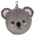 OOTB Kinder Plüsch-Reisekissen mit Augenmaske