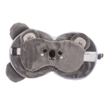 OOTB Kinder Plüsch-Reisekissen mit Augenmaske