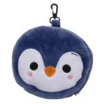 Kinder Plüsch-Reisekissen mit Augenmaske, Pinguin,...