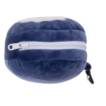 Kinder Plüsch-Reisekissen mit Augenmaske, Pinguin, ca. 14 x 14 x 10 cm