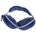 OOTB Kinder Plüsch-Reisekissen mit Augenmaske