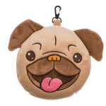 OOTB Kinder Plüsch-Reisekissen mit Augenmaske