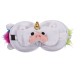 OOTB Kinder Plüsch-Reisekissen mit Augenmaske