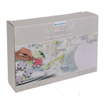 OOTB Weißes Herz-Puzzle 80 beschriftbare Teile