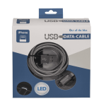OOTB USB-Ladekabel für iPhone ca. 2 m