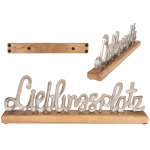 OOTB Silberfarbener Schriftzug Lieblingsplatz