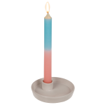 OOTB Stabkerze mit Farbverlauf apricot/türkis