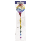 OOTB Windspirale mit Blumendekor ca. 15 x 65 cm