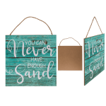OOTB Holz-Schild You can never have enough sand