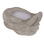 OOTB Kerze in Zement-Hand