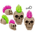 OOTB Spardose mit Schloss Totenkopf Punk