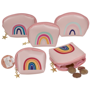 OOTB Geldbörse Regenbogen ca. 12 x 8 x 4 cm