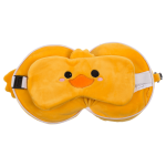 OOTB Kinder Plüsch-Reisekissen mit Augenmaske