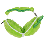 OOTB Kinder Plüsch-Reisekissen mit Augenmaske