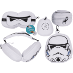 Kinder Plüsch-Reisekissen m Augenmaske, Stormtrooper...