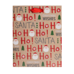 OOTB Papier-Geschenktüte Ho Ho Ho