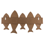 OOTB Holz-Schild mit Fischen Beach