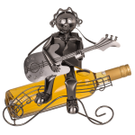 OOTB Metall-Flaschenhalter Musiker II  ca. 28 x 25 cm