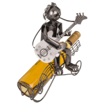 OOTB Metall-Flaschenhalter Musiker II  ca. 28 x 25 cm