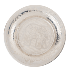 OOTB Silberfarbener Edelstahl-Schmuckteller