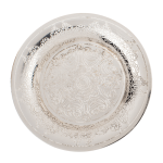 OOTB Silberfarbener Edelstahl-Schmuckteller