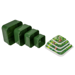 OOTB Brotdose Dinosaurier 4er Set