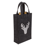 OOTB Graue Geschenktasche X-mas Greetings aus Filz