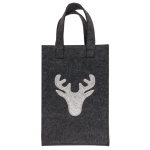 OOTB Graue Geschenktasche X-mas Greetings aus Filz